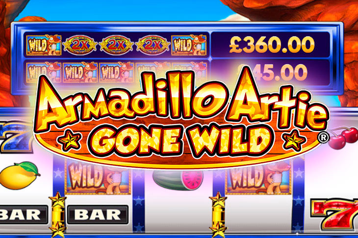Armadillo Artie Gone Wild - DWG slot at Pink Game Casino Casino