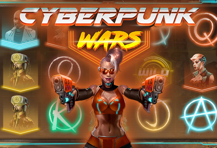 Cyberpunk Wars - Woohoo slot at Pink Game Casino Casino